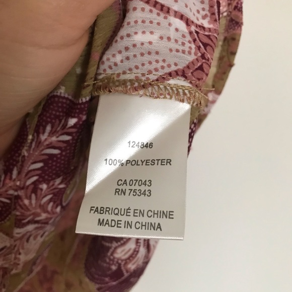 Joie Green Ruffle Sleeve Floral Blouse - Picture 5 of 7